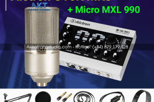 Combo Alctron U16K MK3 + Mic thu âm MXL 990