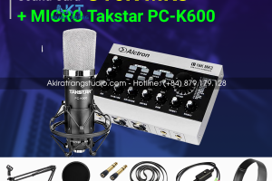 Combo Alctron U16K MK3 + Mic thu âm PC-K600