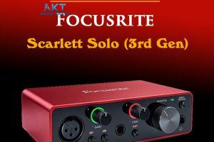 Sound card Focusrite Scarlett Solo 3rd (Gen)