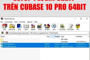 Hướng dẫn setup Plugin 32bit trên Cubase 10 Pro 64bit