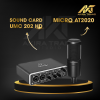 Combo-Sound-Card-UMC-202-HD-Micro-AT2020-2