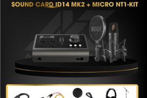 Combo sound card ID14 MK2 + Mic NT1-KIT