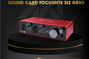 Sound Card Focusrite 2I2 GEN3