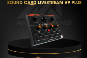 Sound card livestream V9 plus