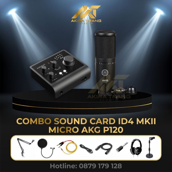 COMBO-SOUND-CARD-ID4-MKII-MICRO-AKG-P120-1
