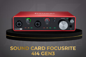 Sound Card Focusrite 4I4 GEN3