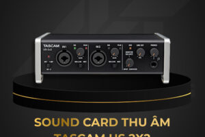 Sound card thu âm Tascam Us 2×2