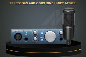 COMBO SOUNDCARD TPRESONUS AUDIOBOX IONE+ MICT AT2020