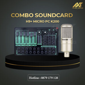 Combo Sound Card H9+ Micro PC K200