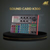 Combo Sound Card K300+ Micro SM8B