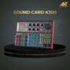 Combo Sound Card k300 + Micro PC K200