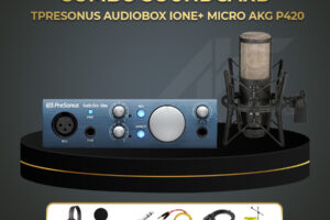 Combo TPRESONUS AUDIOBOX IONE+MICRO AKG P420