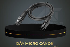 Dây Micro Canon 2 Đầu XLR-XLR Cao Cấp