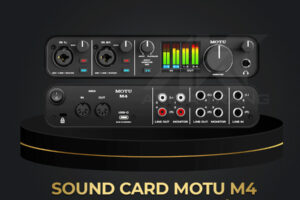 Sound Card Thu Âm Motu M4 – Sound Card Thu Âm