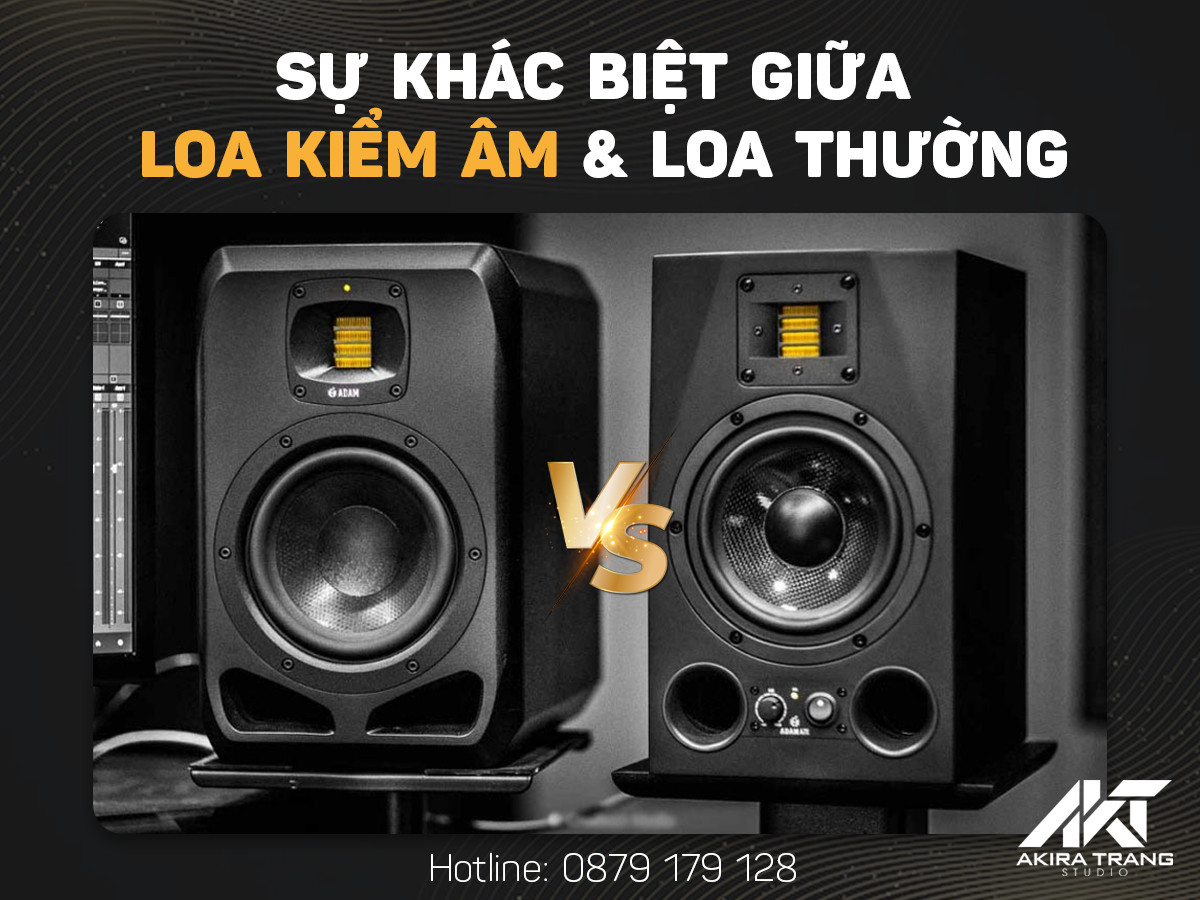 Loa kiểm âm khác gì loa thường?