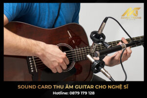 Sound card thu âm Guitar cho nghệ sĩ